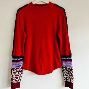 Free people long sleeve with fun detail